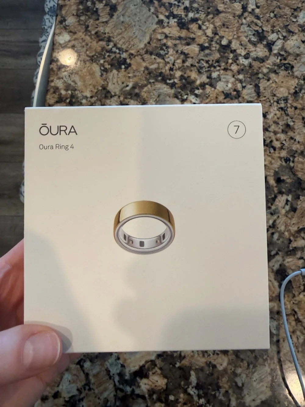 Oura Ring 4, Size 7